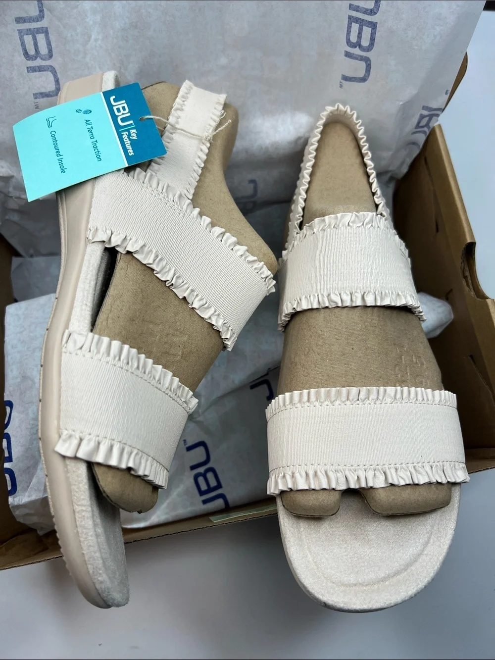 JBU Women's Azores Sandals Size 8.5